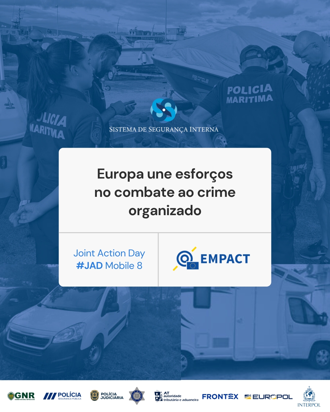 Europa une esforços no combate ao crime organizado