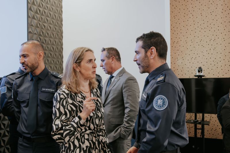 SSI recebe Comandante Marco Fantinato, responsável pelo novo Antenna Office da Frontex em Lisboa.