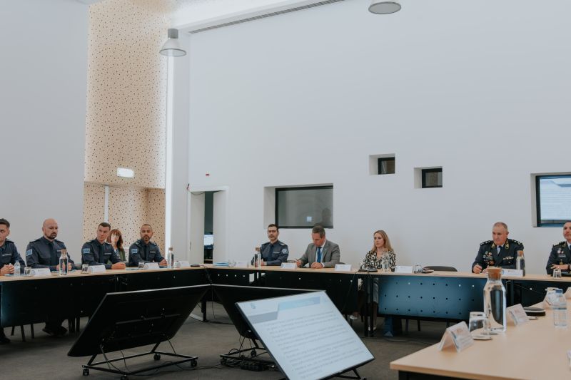 SSI recebe Comandante Marco Fantinato, responsável pelo novo Antenna Office da Frontex em Lisboa.