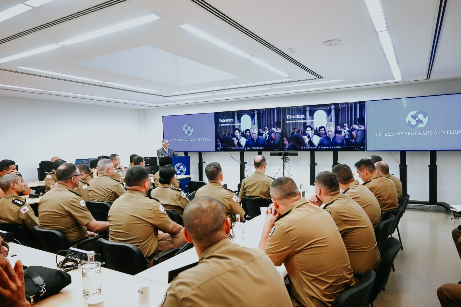 SSI recebe delegação da Polícia Militar de Minas Gerais