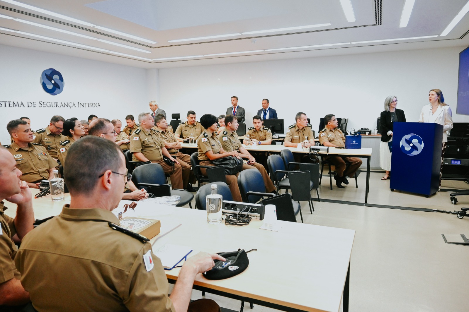 SSI recebe delegação da Polícia Militar de Minas Gerais