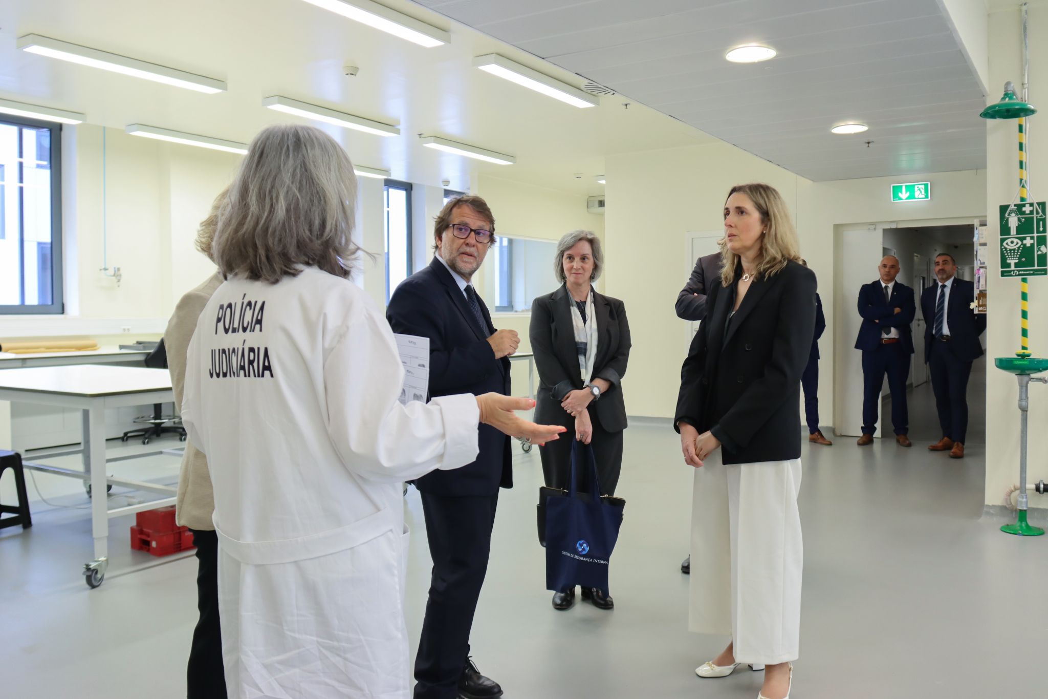 Visita à Polícia Judiciária