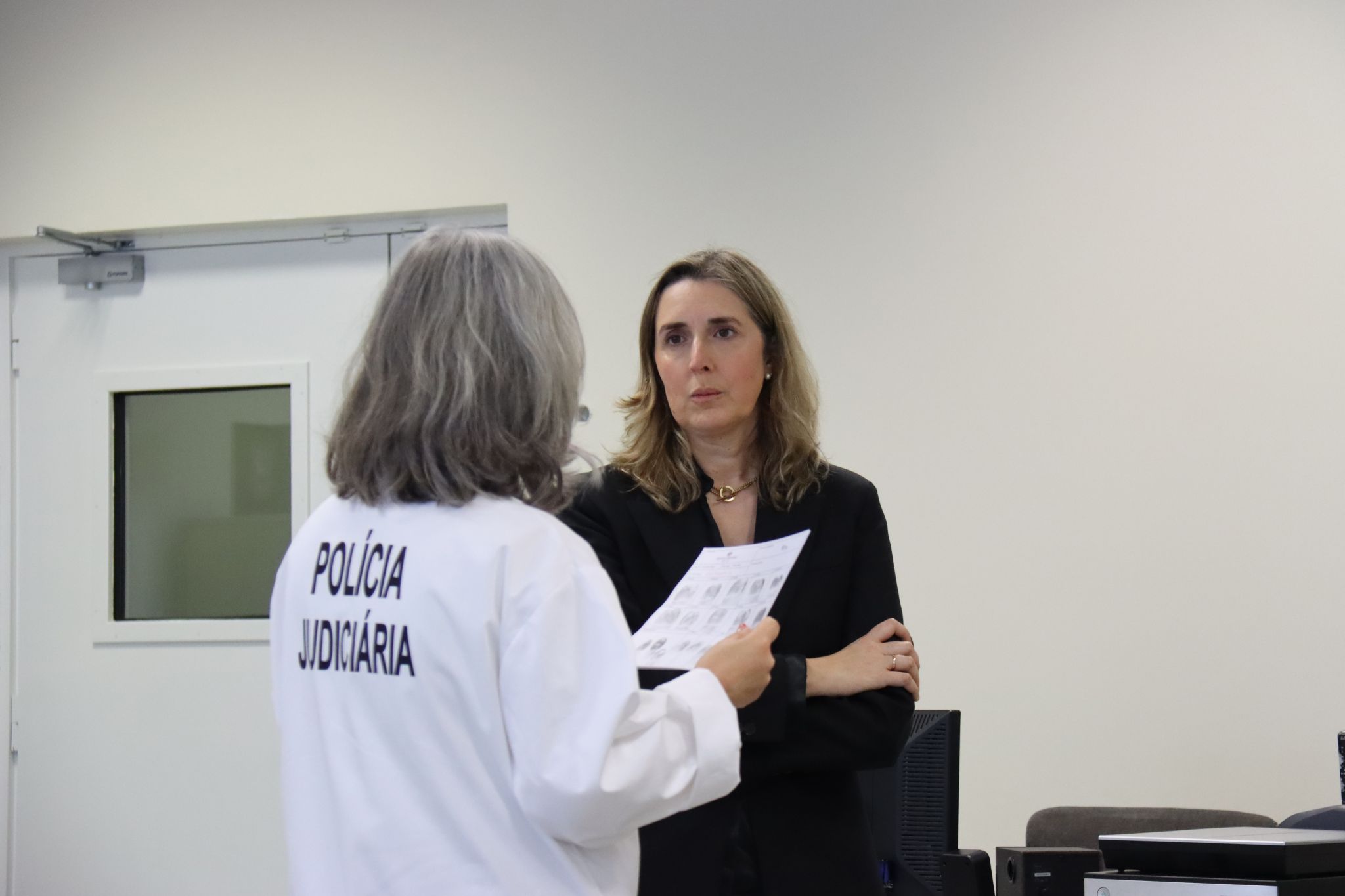 Visita à Polícia Judiciária
