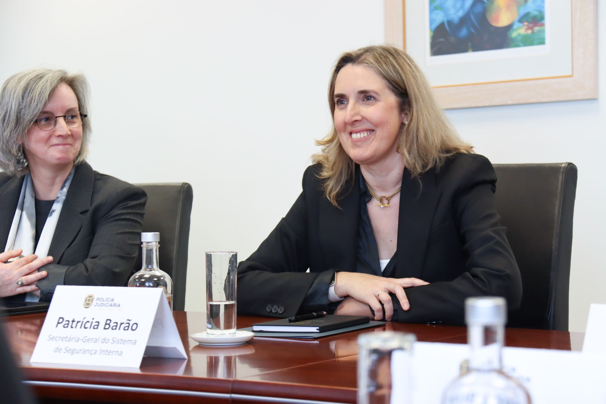 Visita à Polícia Judiciária