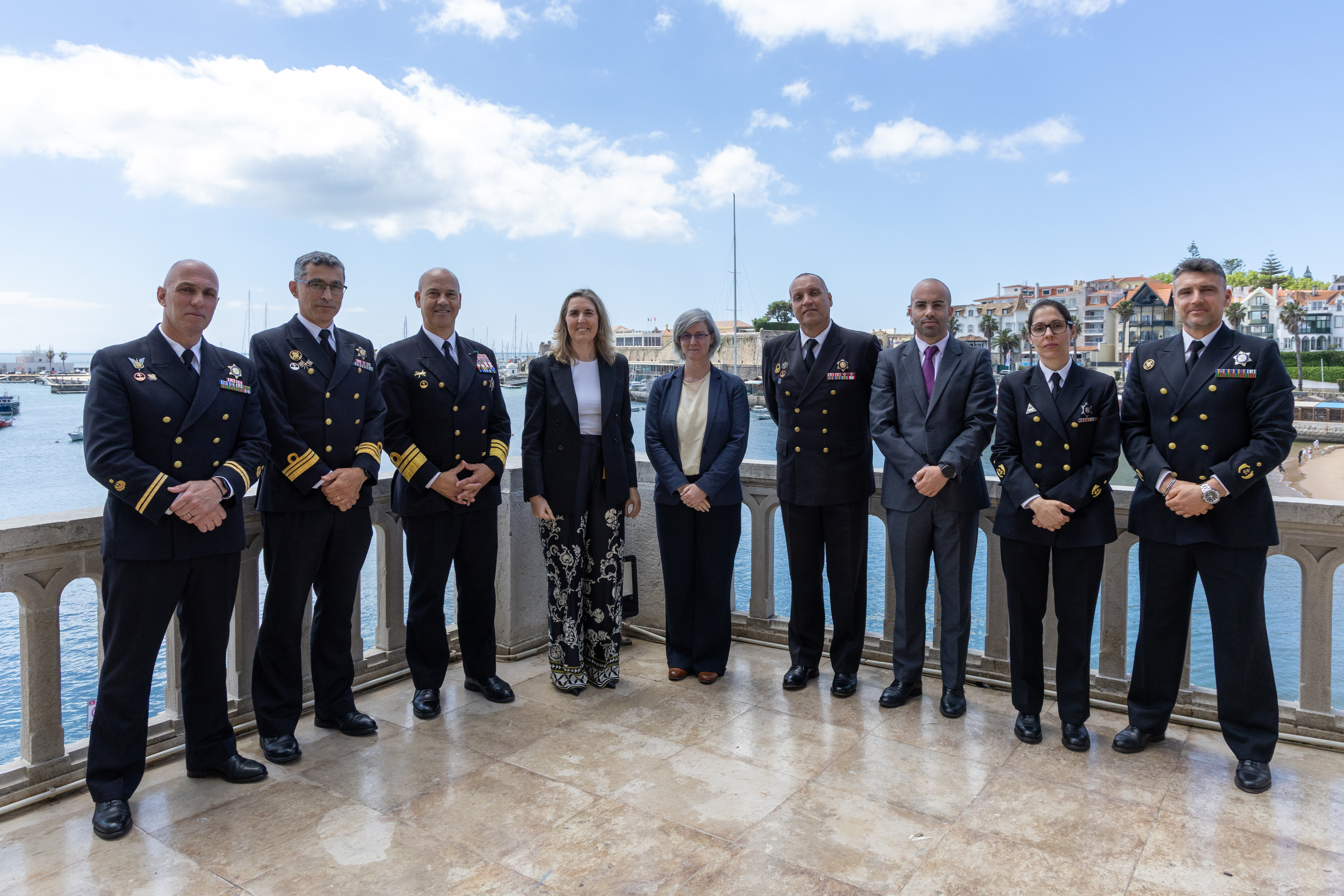 Visita à Polícia Marítima